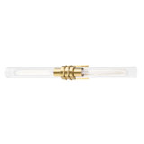 Oakfield - 2 Light Bath Bracket - Aged Brass Finish