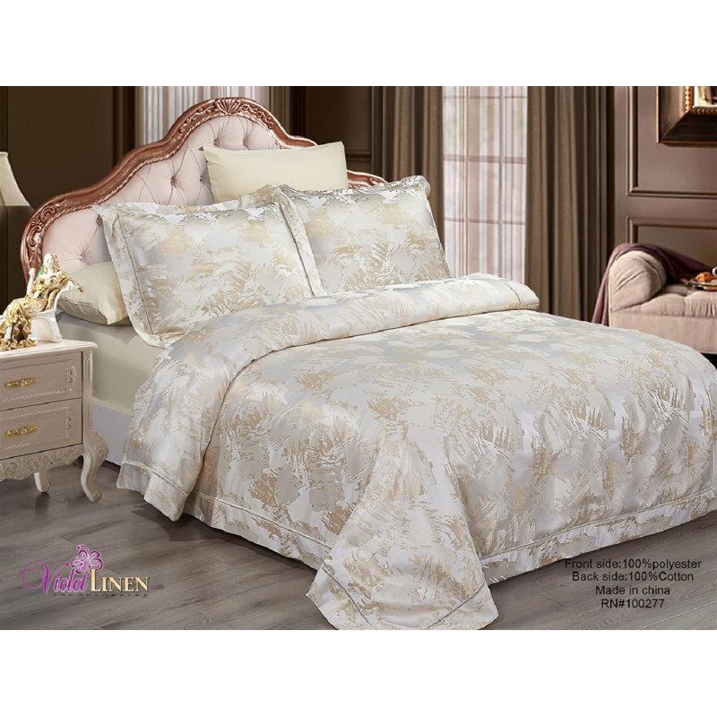 Classic Pattern Polyester Abstract Duvet Cover Set, Twin 39-Inch