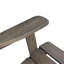 Chaise d'extérieur en bois gris, pliable pour faciliter le rangement, fabriquée en bois-2026368969