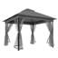 Pavillon de jardin extérieur LAUSAINT ACCUEIL 10 pi x 10 pi-101335340