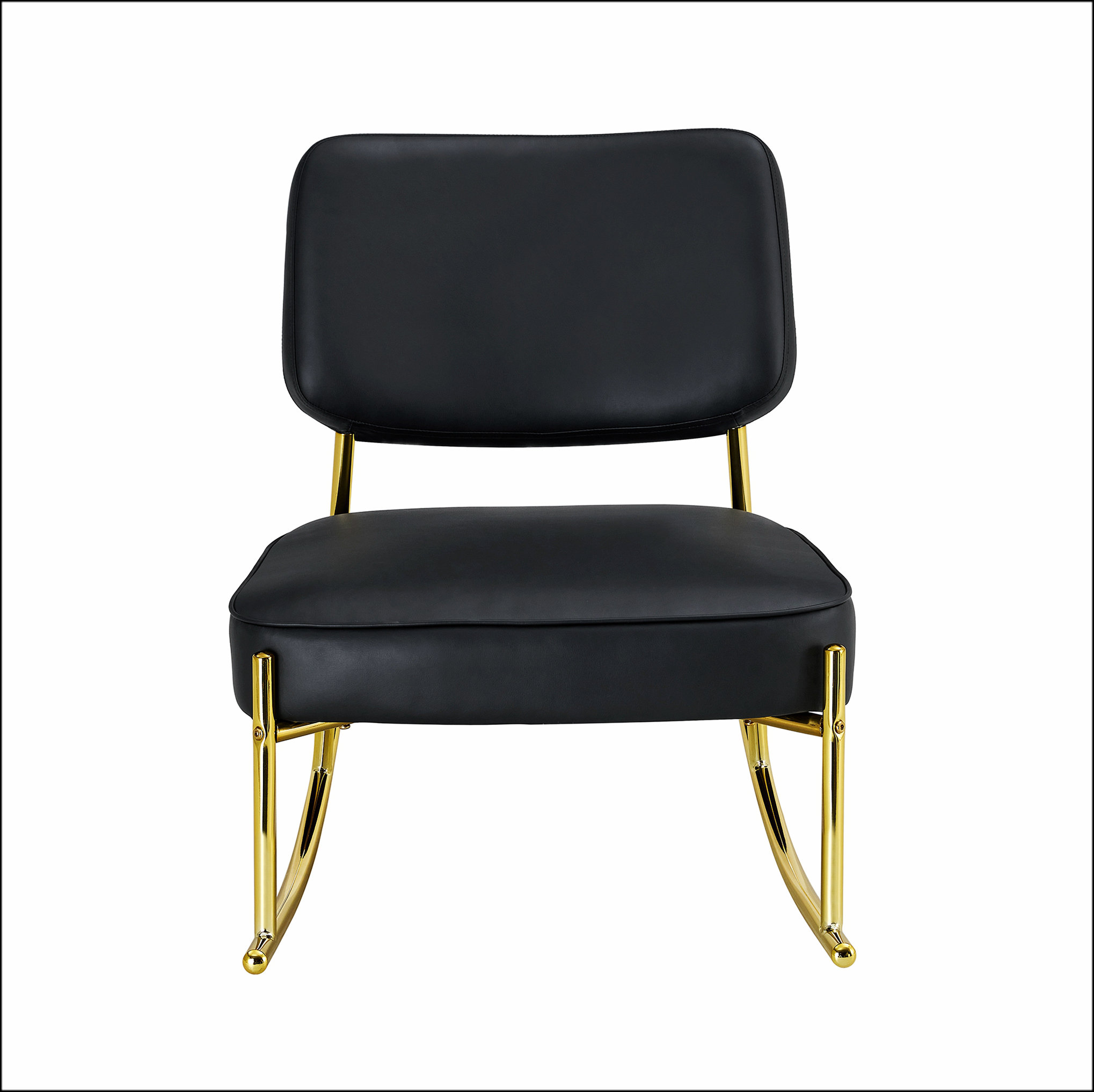 Mercer41 cushioned rocking chair, unique rocking chair, cushioned seat ...