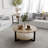 Frame Coffee Table with Storage-738104761