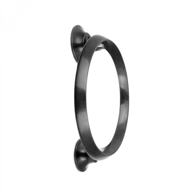 Oil Rubbed Bronze Round Beveled Brass Door Knocker