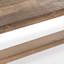 Banc en bois de pin récupéré Elliott