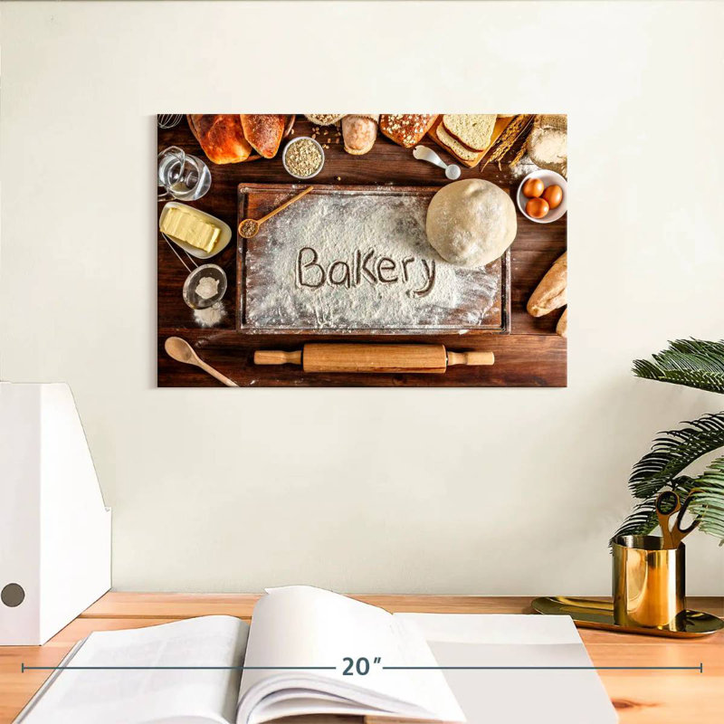 Bakery Baking, 8" H x 12" W