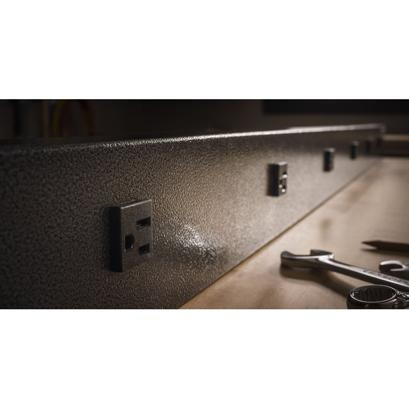 6' Wide 9-Outlet Workbench Powerstrip