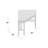 Careyann Solid Wood Writing Desk-1250975091