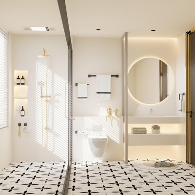 12 - Piece Bathroom Hardware Set