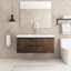 Meuble-lavabo mural simple 48 po avec plateau en résine Juriaan-591484049