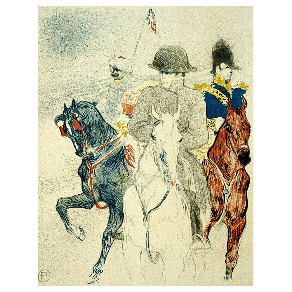 Leinwandbild Napoleon von Henri De Toulouse-Lautrec