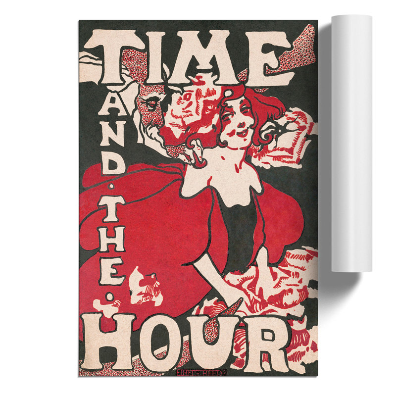 Time and the Hour by Ethel Reed - Frameless Print, 42cm H x 30cm W x 0.1cm D