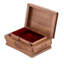 Boîte à bijoux florale en bois