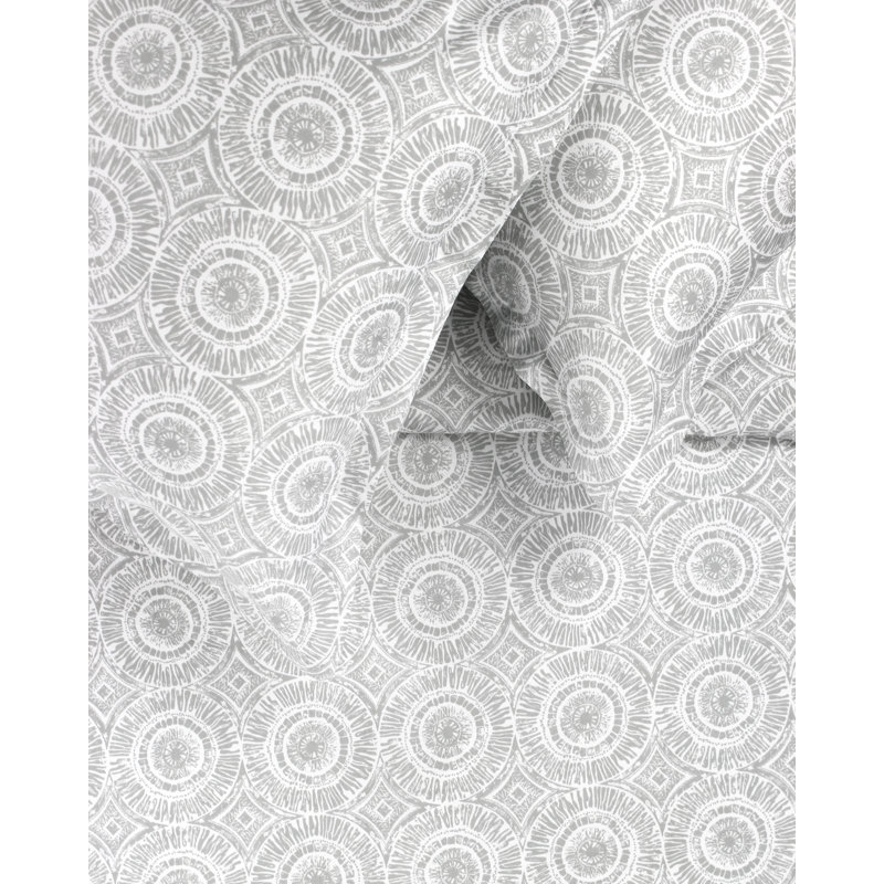 Hulbert Eclectic Cotton Geometric Shapes Duvet Cover, Full/Queen