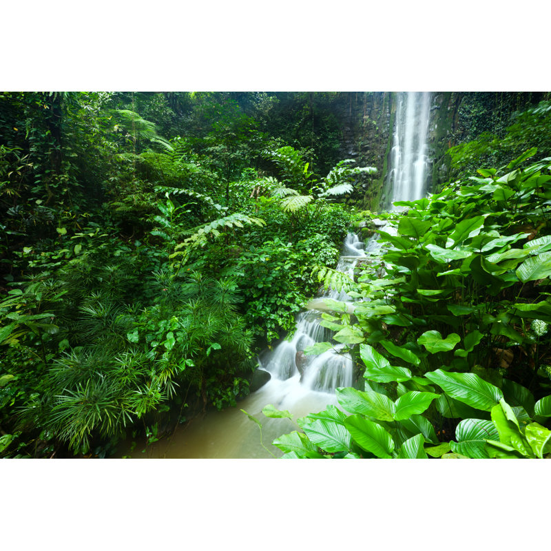 Cascading Water - Wrapped Canvas Print, 20cm H x 30cm W x 3.8cm D