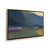 Polished Gold Floater Framed