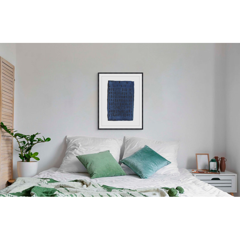 Abstract Print by Simone Christen, 11.75" H x 9.75" W