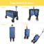 Chariot utilitaire pliable avec roulettes-115212540
