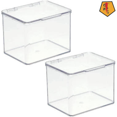 Rebrilliant Leegan Acrylic Bathroom Storage Container