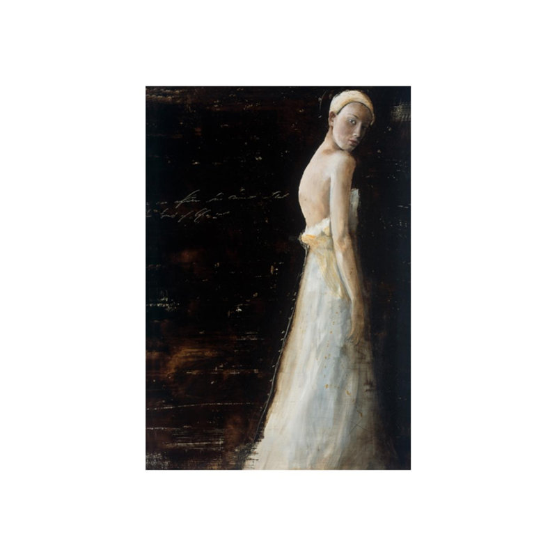 En Soiree Print, Image Brush Gel, 43" H x 30" W