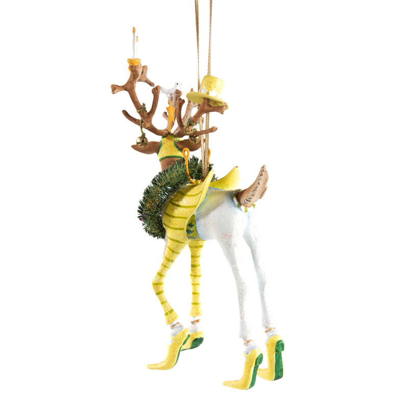 Patience Brewster Dash Away Prancer Reindeer Ornament