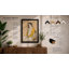 Woman in Mustard Modern - Framed Print-818754551-818754314