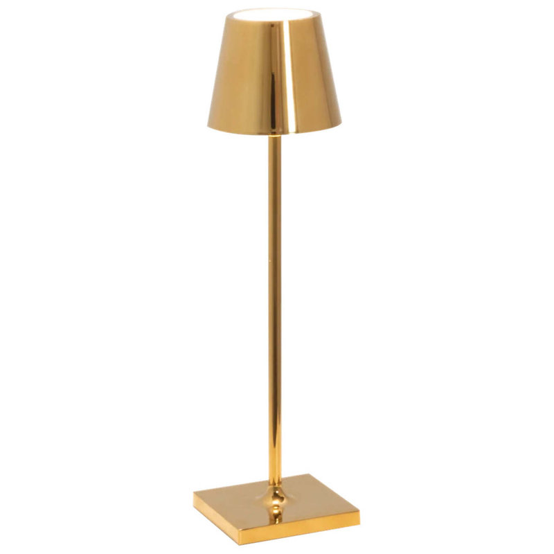 Poldina Pro Micro Table Lamp, Glossy Gold