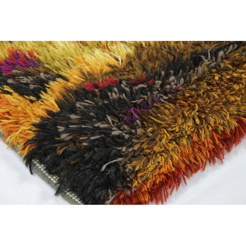 Scandinavian One-of-a-Kind 2'7x4'4 Hand Knotted Area Rug