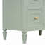Meuble-lavabo polyvalent avec plusieurs tiroirs et tablettes-109842188