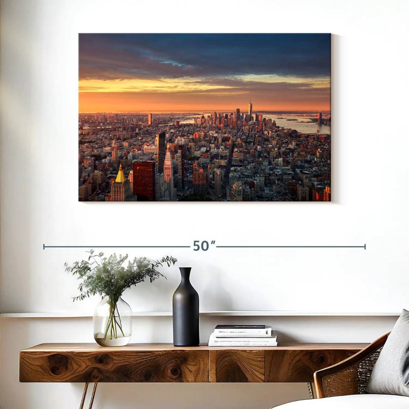 Sireci Manhattan NYC, 26" H x 39" W