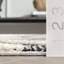 Tapis à motif géométrique gris Warthen-56025672