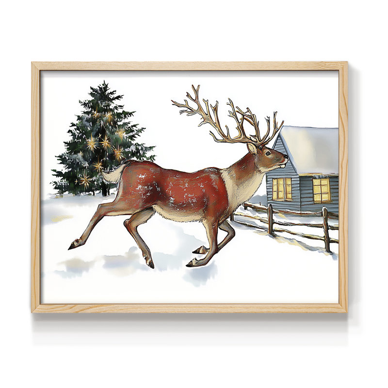 Art de Noël - Dccxxxxxxxxxxxxxxxx, H 8 po x l 10 po, Naturel