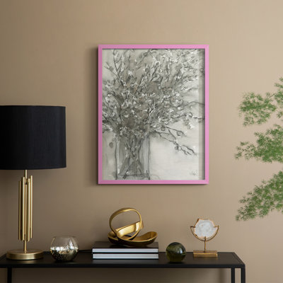 Dry Elegance I, reproduction encadrée - bois massif