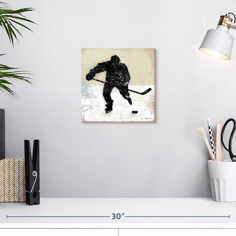 Joueur de hockey Sirci, H 10 po x l 10 po
