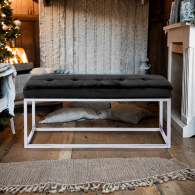 Clara Velvet Upholstery Dining Bench