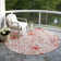Machine Washable Indoor/Outdoor Claudian ACN1504 Salmon Rug