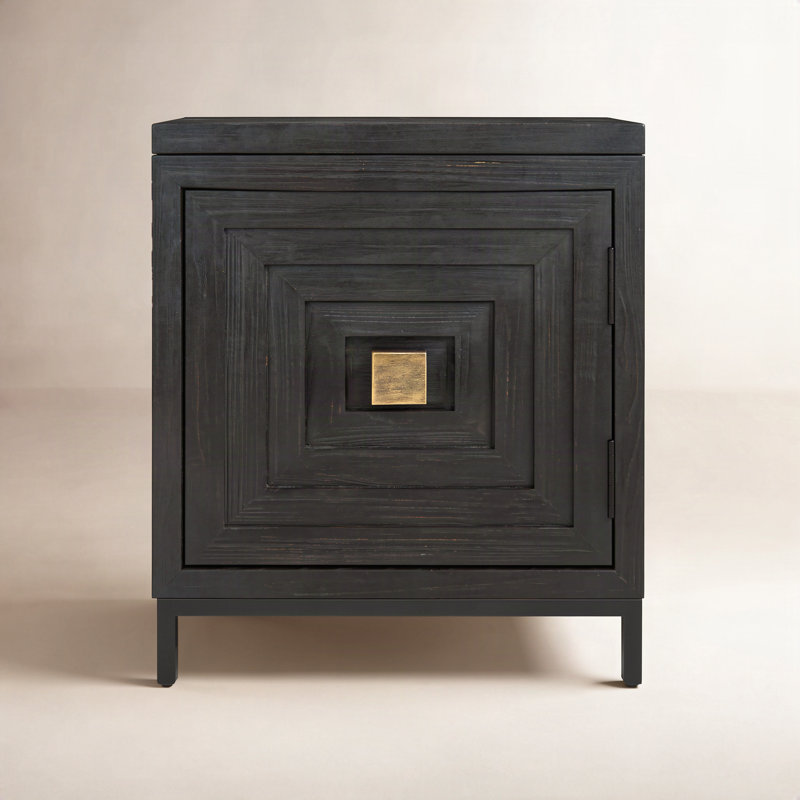 Delia Solid Wood End Table