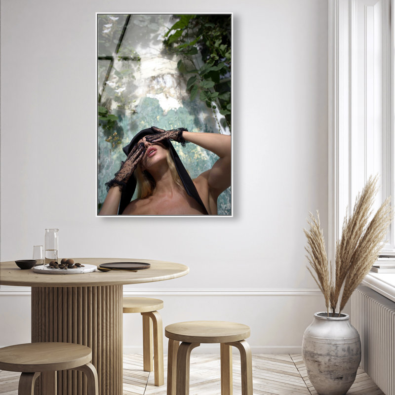 Love Letters II Canvas Fashion Print by Oliver Gal, 46"H x 31"W, White Frame
