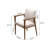 4 - Person Pine Solid Wood Solid Wood Top Double Pedestal Dining Set-98472525