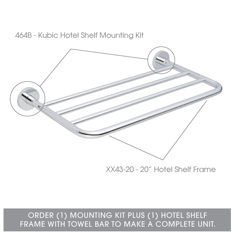 20" Hotel Shelf Frame