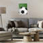 «Soccer Field & Ball», estampe numérique, design par Jennifer Stith-767424952-767424954