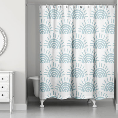 Rideau de douche simple Toile