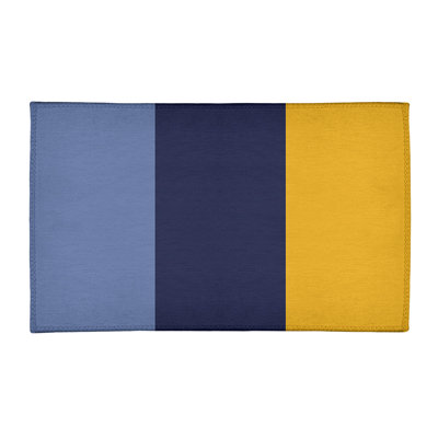 Chenille Striped Indoor Rug