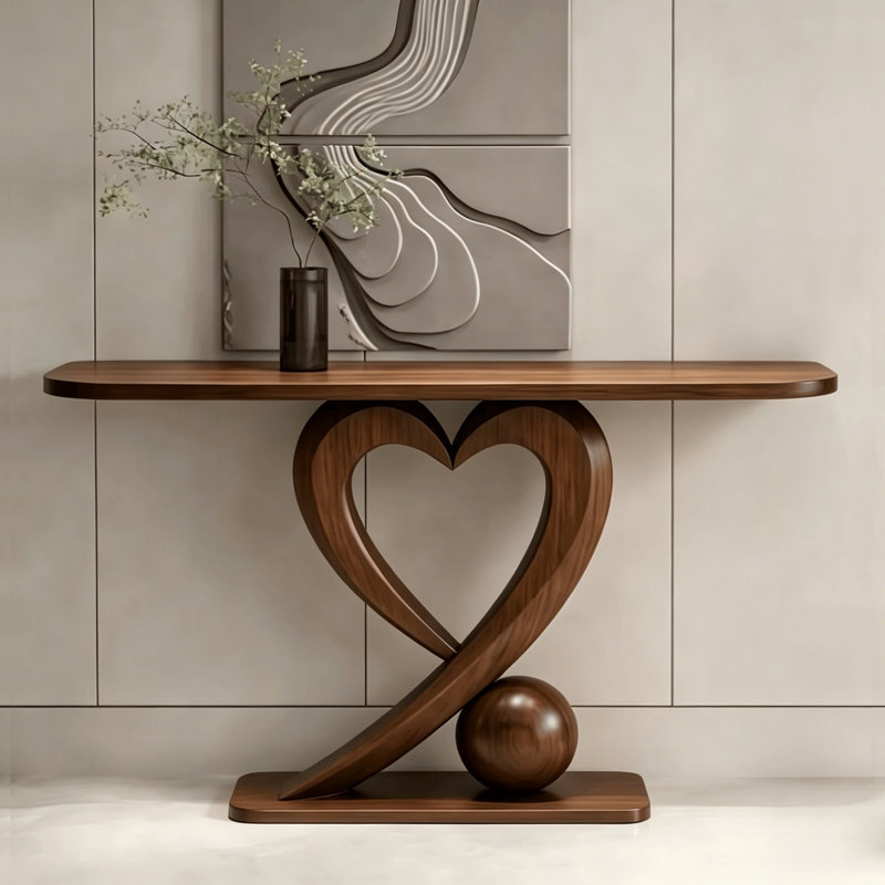 Modern minimalist luxury high-end console table
