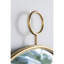 26,4 x 32,3 pouces miroir en métal doré pour le mur - salon, vestibule, bureau, reflet transparent, construction solide 26,4 x 1,8 x 32,3 pouces décorent le design en cristal-736577282-736577285