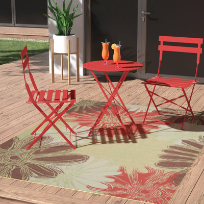 Bertran Floral Indoor / Outdoor Rug