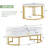 Almirah Extendable Frame Coffee Table with Storage