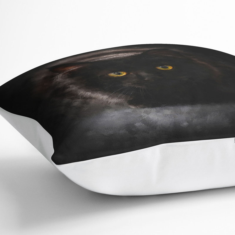 Square Throw Cushion, 55cm H x 55cm W x 20cm D, White