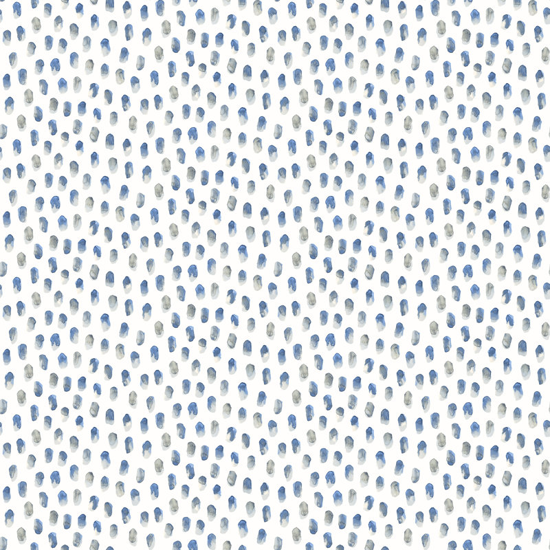 Rouleau de papier peint Madeline, Bleu