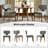 Keim 21''W Mid Century Modern Ergonomic Seating Design Dining Chair with Solid Wood Legs -1743255105-1743255111