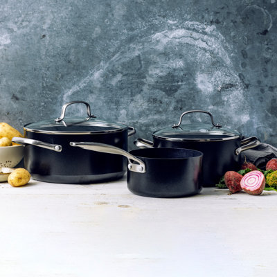 GreenPan Copenhagen PFAS Free Non Stick 3 Piece Cookware Set